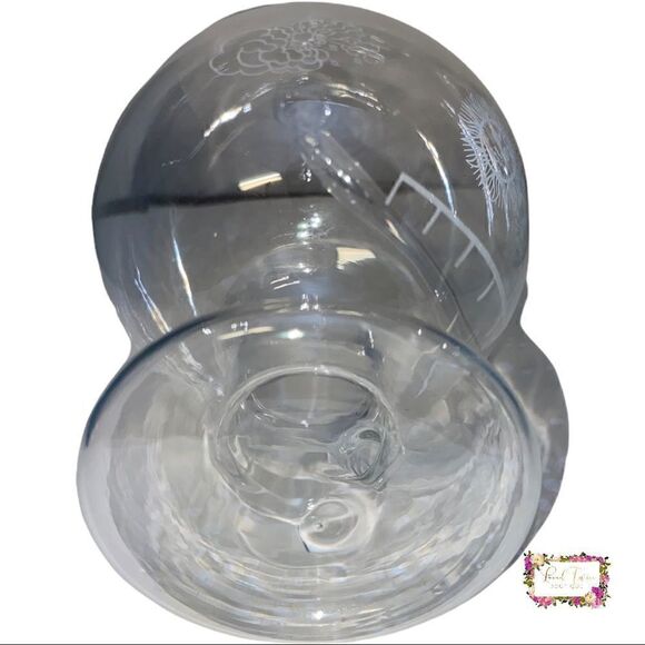 Hand Blown Glass Weather Predictor- Globe Shape Bottle Decorative Barometer 🌤 - Picture 8 of 9
